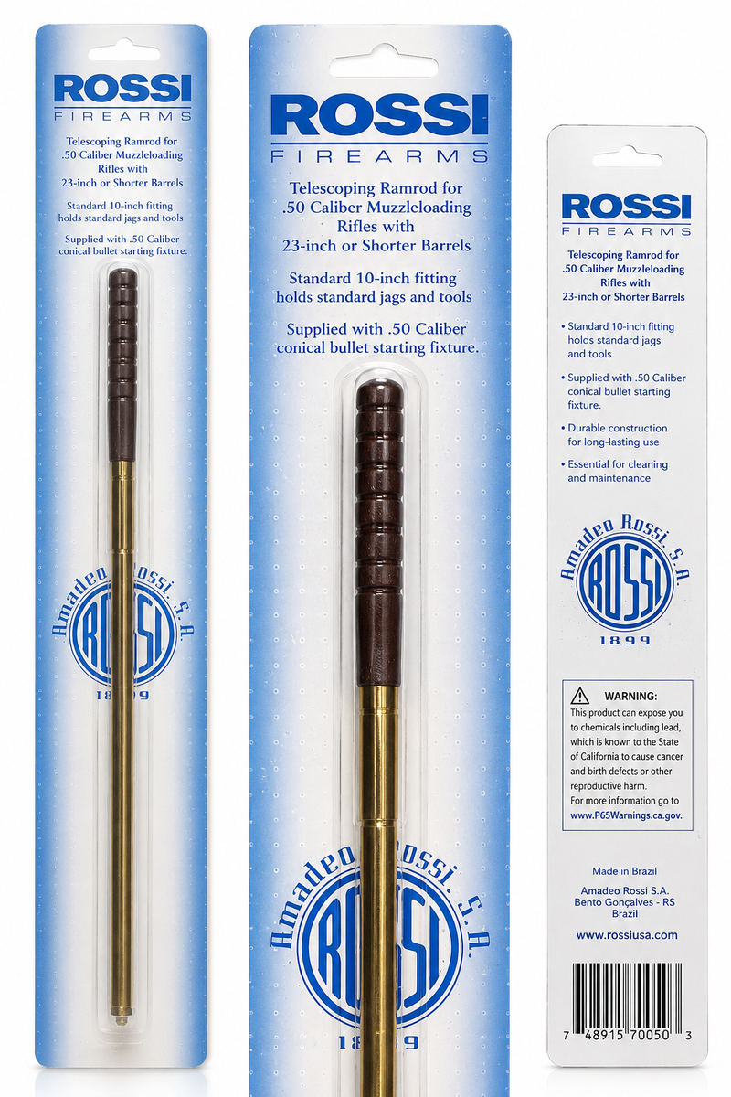 Rossi Full-Size Telescoping Ramrod | Inline Muzzleloader Accessory Rossi Full-Size Telescoping Ramrod | Inline Muzzleloader Accessory
