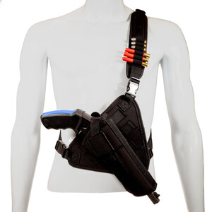Rossi Brawler Chest Rig Holster Combo - Black Nylon | ShopRossi Rossi Brawler Chest Rig Holster Combo - Black Nylon | ShopRossi