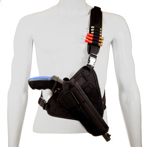 Rossi Brawler Chest Rig Holster Combo - Black Nylon | ShopRossi Rossi Brawler Chest Rig Holster Combo - Black Nylon | ShopRossi