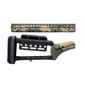 Ranger Point Precision R95 Stock Set – M81 Woodland | M-LOK Handguard & Adjustable Buttstock Ranger Point Precision R95 Stock Set – M81 Woodland | M-LOK Handguard & Adjustable Buttstock